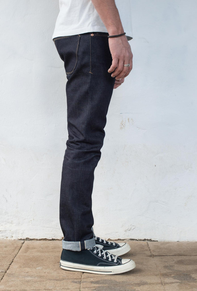 Side of Jeans on Model