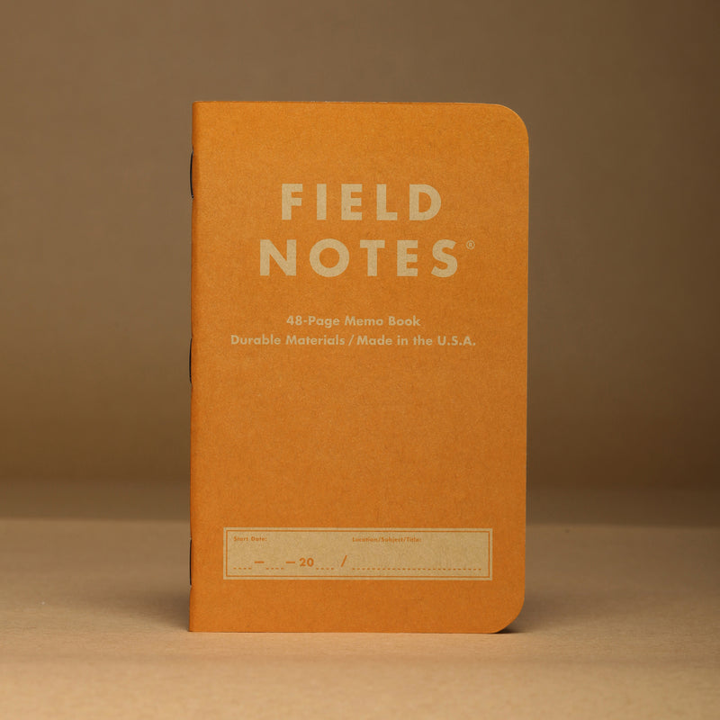 Field Notes Kraft Plus 2-Pack in Amber
