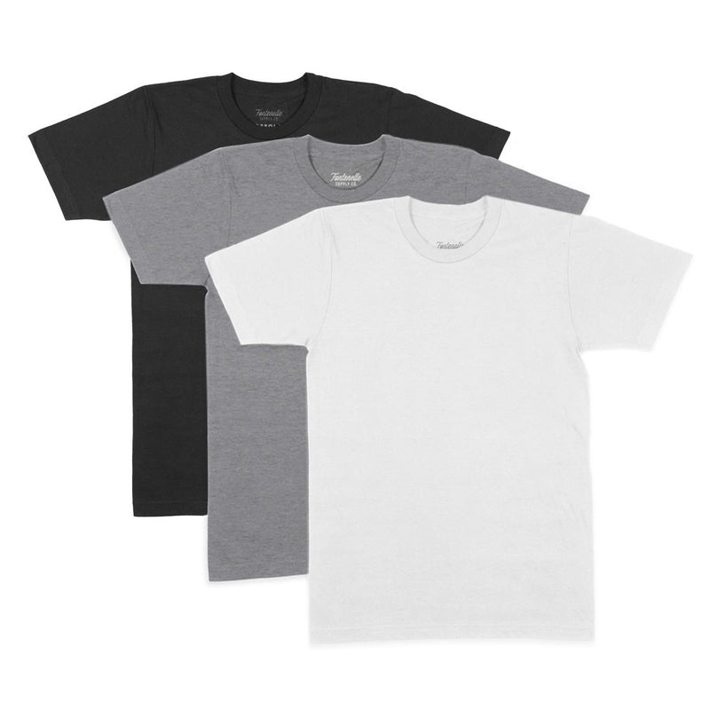 3-Pack Blank Tees | Variety – Fontenelle Supply