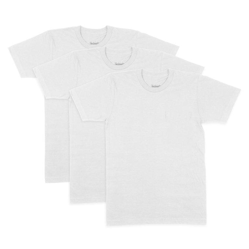 Fontenelle Supply Co. 3-pack white blank tees