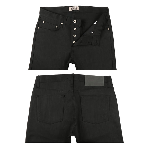 Black denim pants