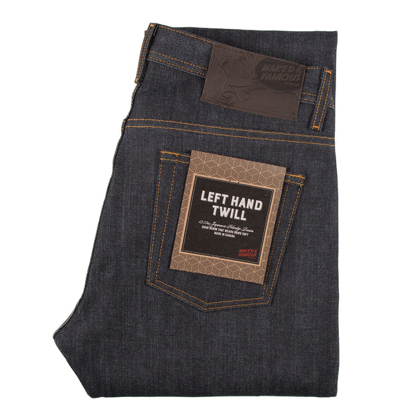 Naked and Famous Left Hand Twill Selvedge Weird Guy FIt