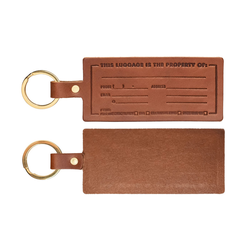 Leather Travel Tag