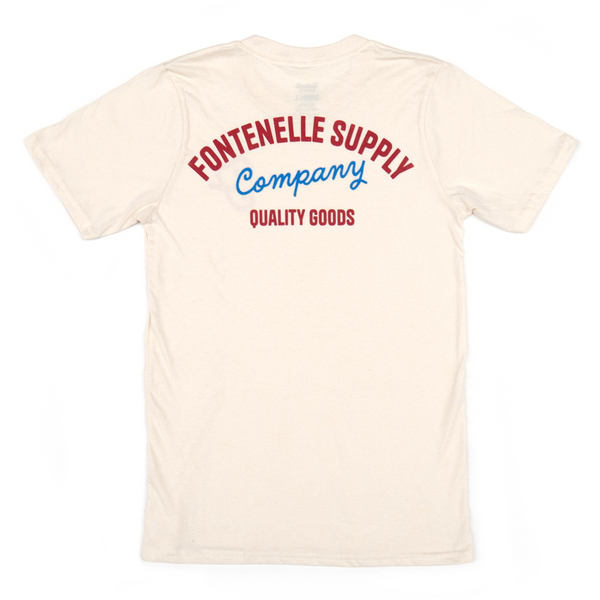 Back of New Garage Tee