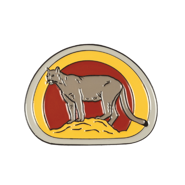 Mountain Lion Enamel Pin