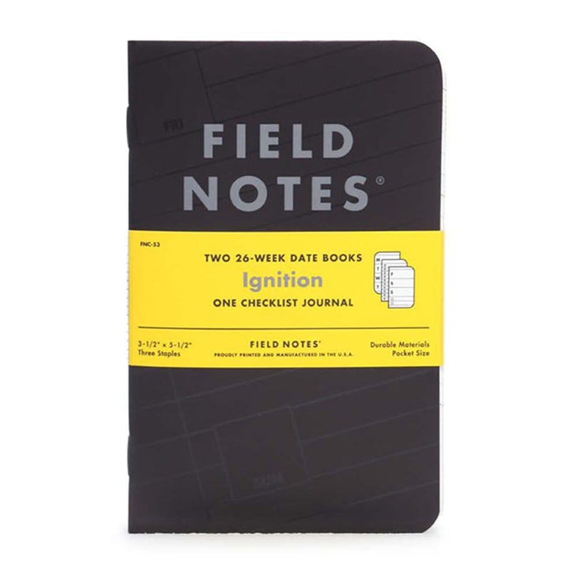 Field Notes Ignition Checklist Journal 3 pack