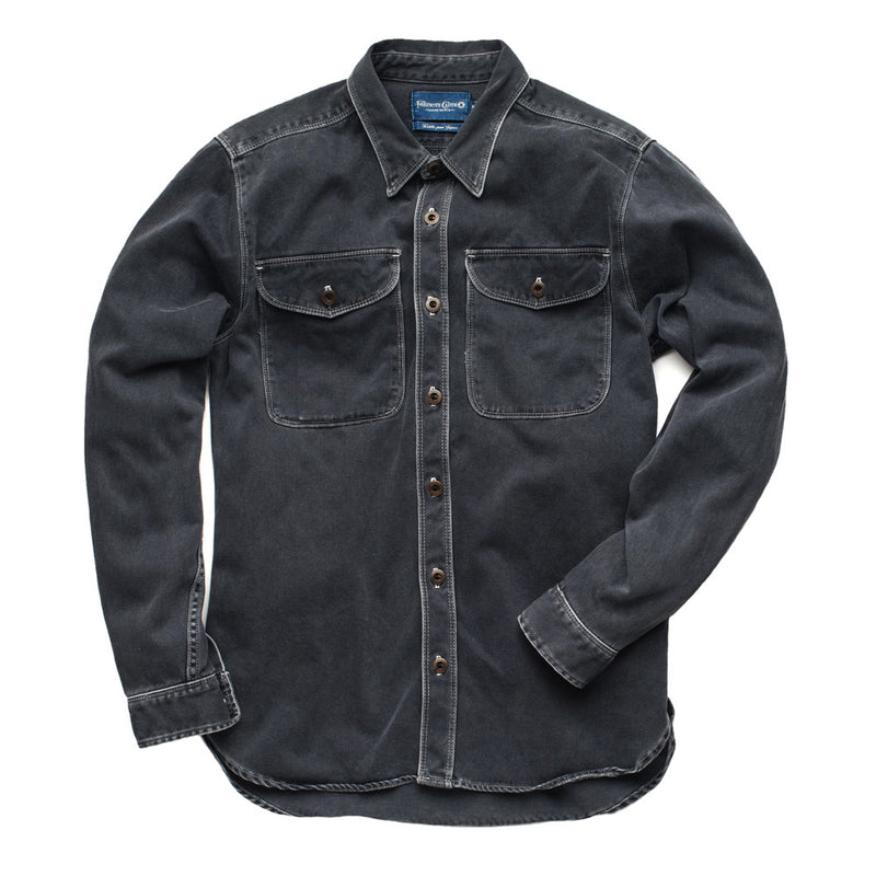 Freenote Utility Shirt in Charcoal