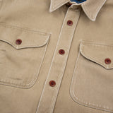 Up close photo of shirt buttons