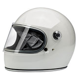 Gringo S Motorcycle Helmet Gloss White