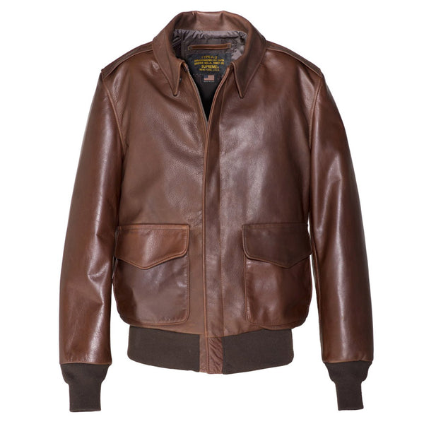 A-2 leather flight jacket