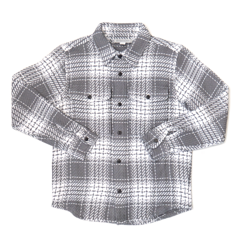 Cloud Weave Shirt | Tarmac Grey Bigbury Island – Fontenelle Supply Co. Cloud Weave Shirt | Tarmac Grey Bigbury Island – Fontenelle Supply Co.