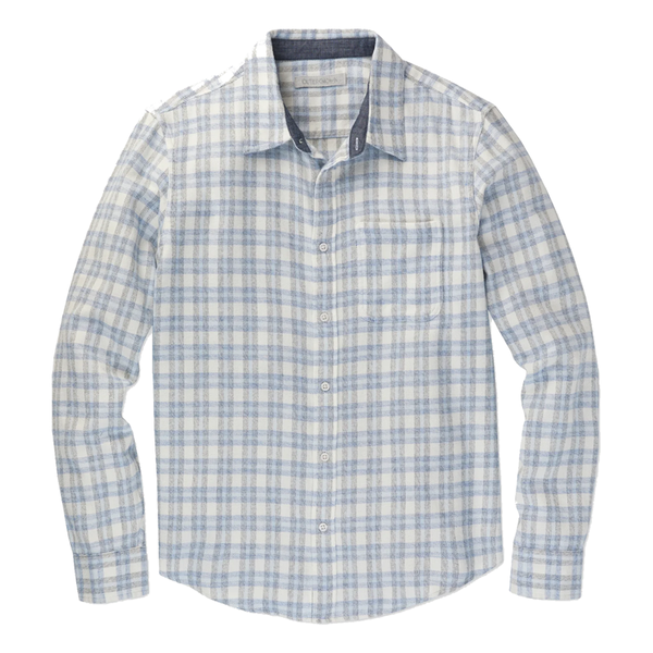 Jaspe Shirt | Azure Blue Vista Check