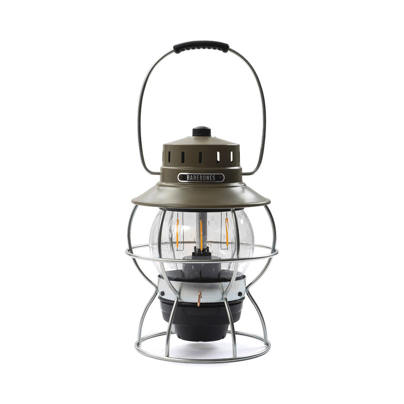 Railroad Lantern in Olive