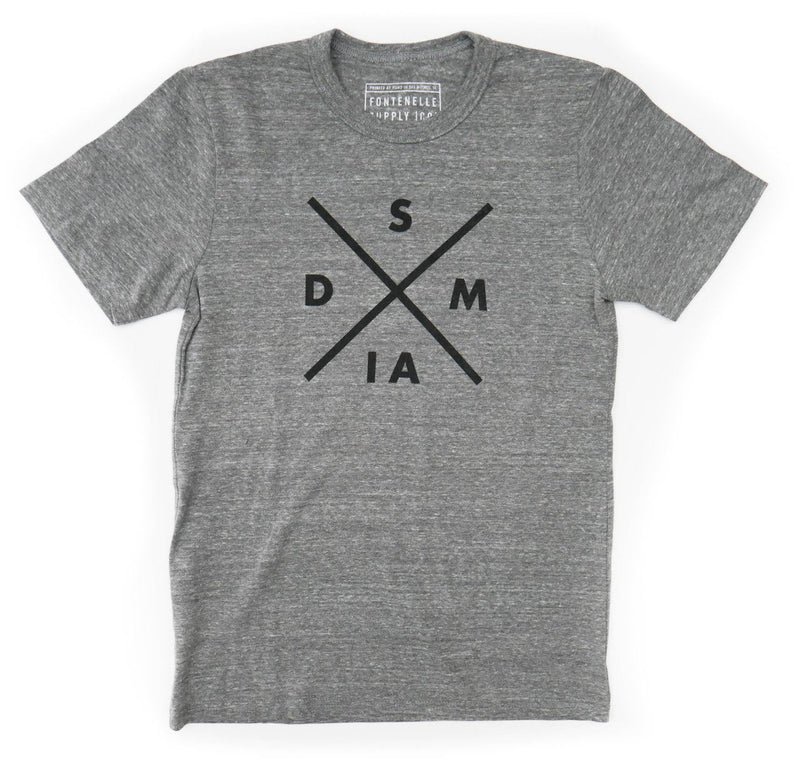 DSM Graphic Tee in Grey