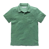 Hightide Terry Polo in Green Glass
