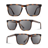 Shwood Ridge Camp Sunglasses in Matte Tortoise 