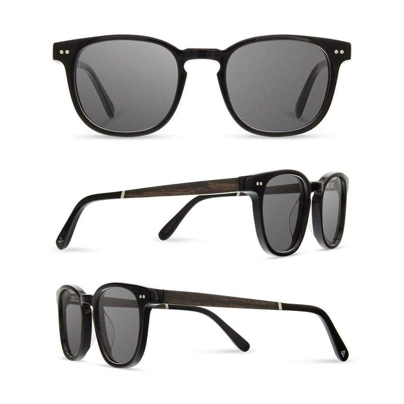 Shwood Topo Camp Sunglasses in Black