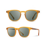 Shwood Topo Camp Sunglasses in Orange
