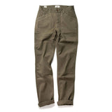 Front of Pants with Rolled Hem