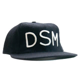 Front of DSM Wool Cap in Black
