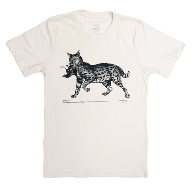 Front of M.E.S. Bobcat Tee