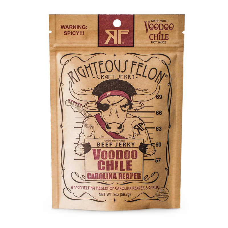 Righteous Felon Voodoo Chile Beef Jerky