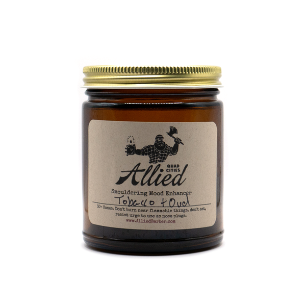Allied Incense Container in Tobacco and Oud