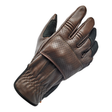 biltwell borrego motorcycle gloves chocolate brown