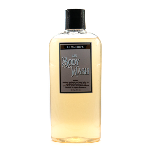 A Bottle of Gin Scented Body Wash