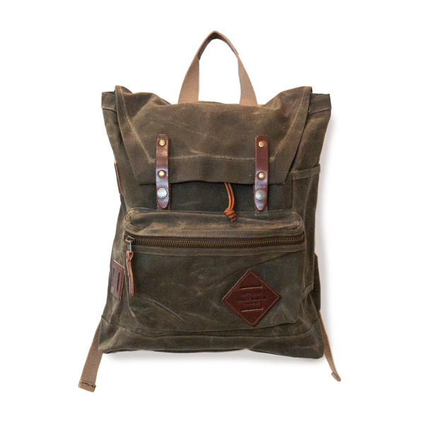 Front of Bradley Mountain Muir Pack in Field Tan