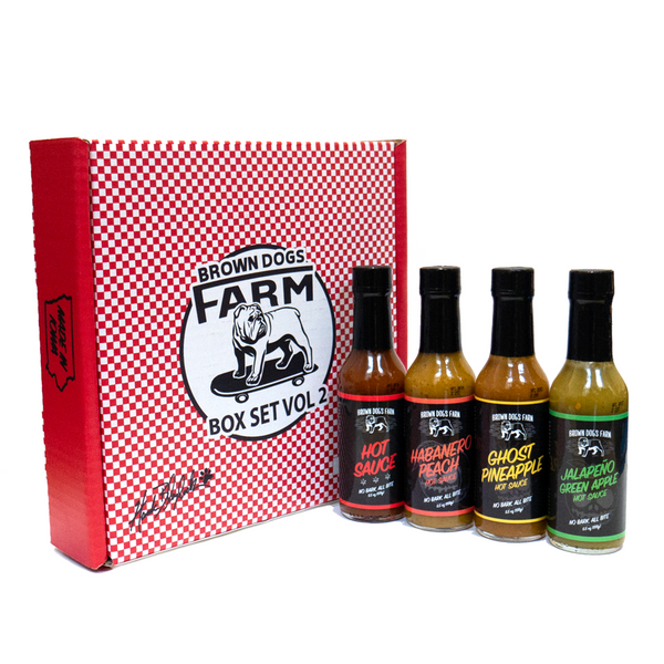 Brown Dog's Farm Hot Sauce Box Set