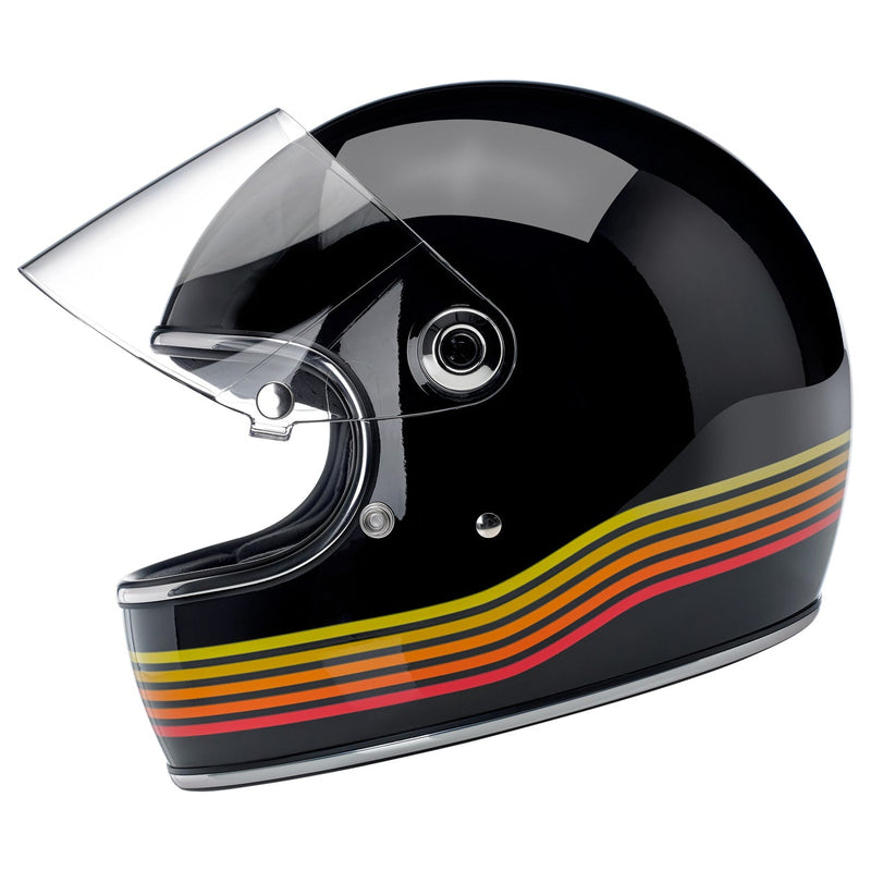 Helmet with Shield Up