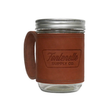 Leather Wrapped Camp Mug