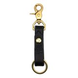 Black Leather with Brass Hardware