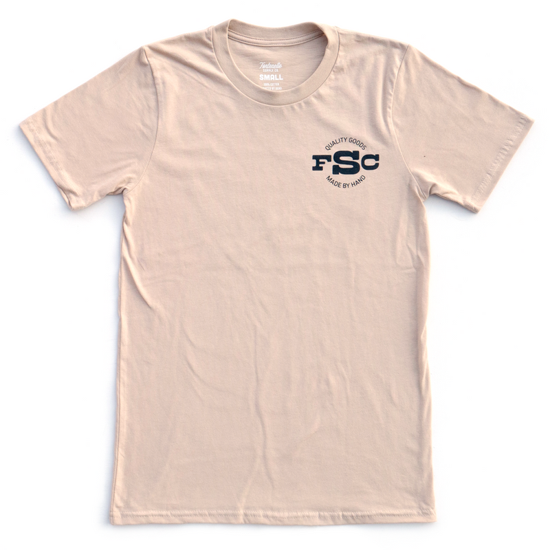 Front of FSC Cowboy Tee Featuring Logo