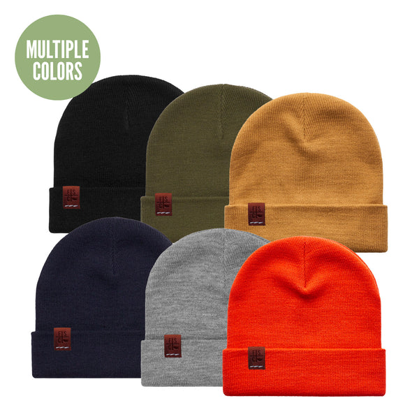 Cuff Beanie in Multiple Colors