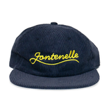 Navy Cord Cap