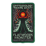 flatwoods monster embroidered patch