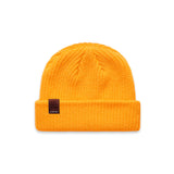 Cable Beanie in Gold