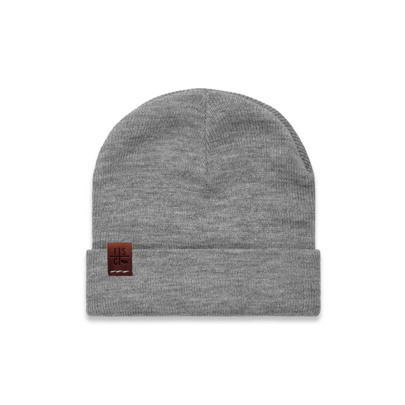Cuff Beanie in Heather Grey