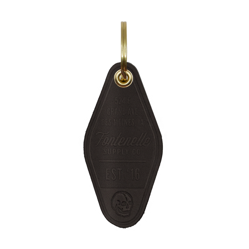 Hotel Keychain in Black