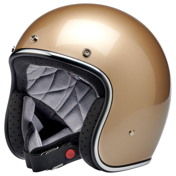 Biltwell Bonanza Helmet in Metallic Champagne