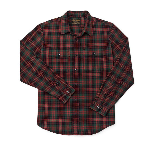 Front of Scout Shirt in Pine/Copper