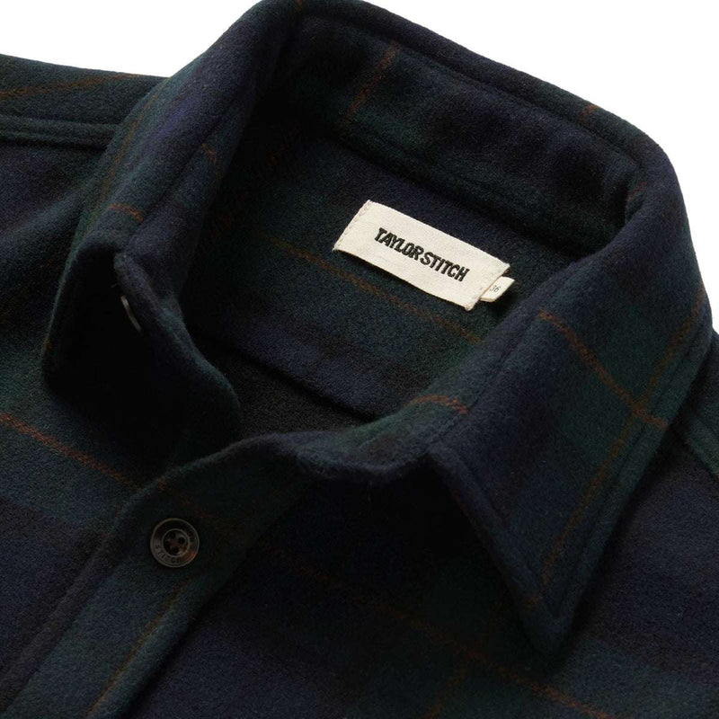 The Maritime Shirt Jacket | Saltwater Plaid – Fontenelle Supply