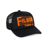 Mesh Harvester Cap Black | Timber Co