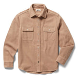 Front of Taylor Stitch Ledge Shirt in Dusty Coral Twill