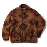 Front of Taylor Stitch Port Jacket in Khaki Kilim