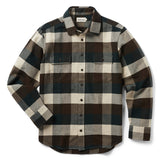 Front of Taylor Stitch Yosemite Shirt in Evergreen Check