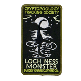 loch ness monster embroidered patch