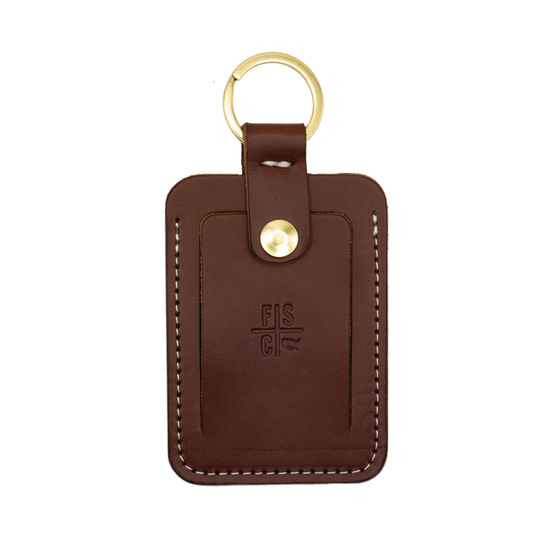 Luggage Tag in Brown